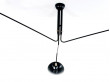 Ceiling lamp with 2 still arms or 3, 5 rotating arms by Serge Mouille, new edition