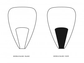 Desk lamp model B201 by Michel Buffet, new edition.