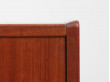 Mid-Century  modern scandinavian sideboard in teak by Nils Jonsson, model "Trio"