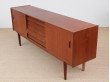 Mid-Century  modern scandinavian sideboard in teak by Nils Jonsson, model "Trio"