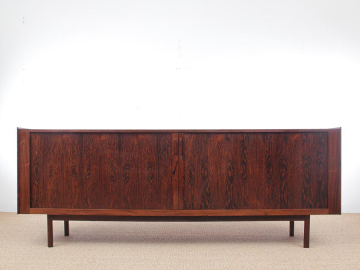 Mid-Century  modern scandinavian sideboard inRio rosewood, Arne Vodder style