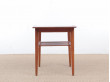 Table d'appoint scandinave en teck massif modèle FD 510