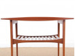 Mid-Century  modern side table in teak by Tove and Edvard Kindt-Larsen model FD 510