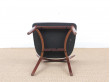 Mid-Century  modern scandinavian set of dining chairs  in Rio rosewood model "Peter"