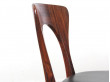 Mid-Century  modern scandinavian set of dining chairs  in Rio rosewood model "Peter"