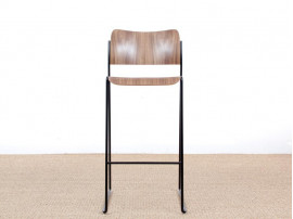 Tabouret de bar scandinave modèle 40/4. Edition neuve. 63 cm ou 77 cm