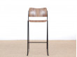 Tabouret de bar scandinave modèle 40/4. Edition neuve. 63 cm ou 77 cm