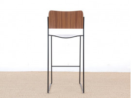 Tabouret de bar scandinave modèle 40/4. Edition neuve. 63 cm ou 77 cm