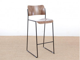 Tabouret de bar scandinave modèle 40/4. Edition neuve. 63 cm ou 77 cm