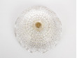 Mid century modern cristal ceiling light by Carl Fagerlund