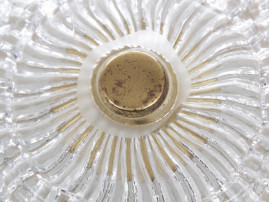 Mid century modern cristal ceiling light by Carl Fagerlund