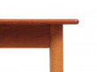 Mid-Century  modern scandinavian dining table in teak and oak, 4/8 seats, by Yngve Ekström