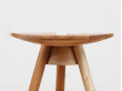 Scandinavian danish stool in teak