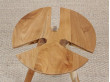 Scandinavian danish stool in teak