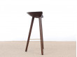 Mid-Century  modern scandinavian bar stool model ML42 oak, 69 /77 cm, by Mogens Lassen, new edition. 