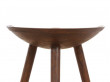 Mid-Century  modern scandinavian bar stool model ML42 oak, 69 /77 cm, by Mogens Lassen, new edition. 