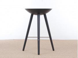 Mid-Century  modern scandinavian bar stool model ML42 oak, 69 /77 cm, by Mogens Lassen, new edition. 