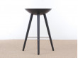 Mid-Century  modern scandinavian bar stool model ML42 oak, 69 /77 cm, by Mogens Lassen, new edition. 