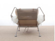 Lounge chair Flag Halyard PP 225 by Hans Wegner new edition