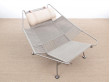 Lounge chair Flag Halyard PP 225 by Hans Wegner new edition