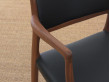 Mid-Century Modern Danish armchair model 65  by Niels Møller, new edition