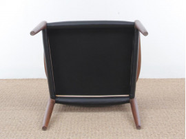 Mid-Century Modern Danish armchair model 65  by Niels Møller, new edition