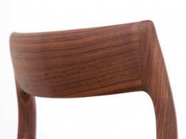 Mid-Century Modern danish barstool model 77 by Niels O. Møller, new edition