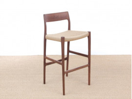 Tabouret de bar scandinave modèle 77. H 69 cm ou 77 cm