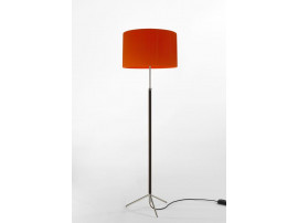 Mid-Century  modern scandinavian chromed floor lamp Pie de Salón by Jaume Sans. New edition