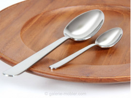 Grand Prix cutlery in polished steel. New edition.