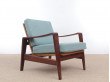 Mid-Century  modern scandinavian pair of lounge chairs model 35 by  Arne Wahl Iversen.