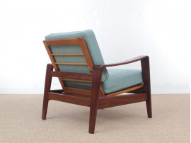 Mid-Century  modern scandinavian pair of lounge chairs model 35 by  Arne Wahl Iversen.