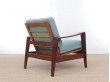 Mid-Century  modern scandinavian pair of lounge chairs model 35 by  Arne Wahl Iversen.