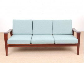 Mid-Century  modern scandinavian 3 seats sofa model 35 by  Arne Wahl Iversen.