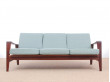 Mid-Century  modern scandinavian 3 seats sofa model 35 by  Arne Wahl Iversen.