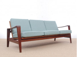 Mid-Century  modern scandinavian 3 seats sofa model 35 by  Arne Wahl Iversen.