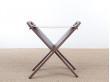 Mid-Century  modern scandinavian folding stool by Piet Hein, limited edition.