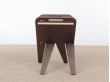 Mid-Century  modern scandinavian folding stool by Piet Hein, limited edition.