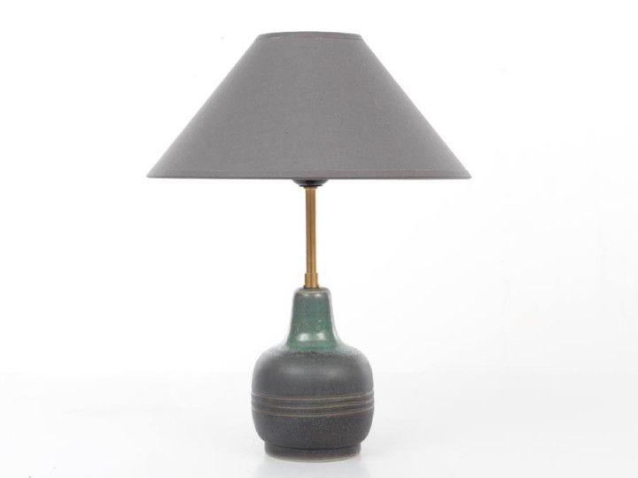 Mid century modern ceramic small lamp.