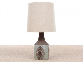 Mid century modern ceramic large lamp.