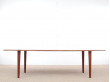 Table basse scandinave en teck  massif model fd 516 