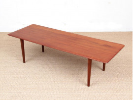 Mid-Century Modern scandinavian coffee table in teak  by Hvidt & Mølgaard Nielsen for France and Søn. 