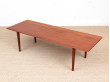 Table basse scandinave en teck massif model fd 516 