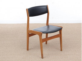 Mid-Century modern scandinavian set of 4 dining chairs by Dyrlund