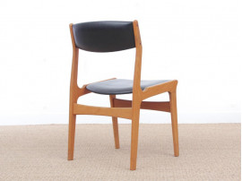 Mid-Century modern scandinavian set of 4 dining chairs by Dyrlund