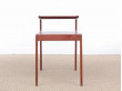 Mid-Century modern scandinavian teak two-tier side table by Kurt Ostervig