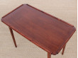 Mid-Century modern scandinavianfolding table in mahogany