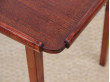 Mid-Century modern scandinavianfolding table in mahogany