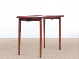 Table d’appoint pliante scandinave en acajou