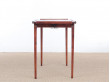 Table d’appoint pliante scandinave en acajou